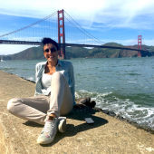 - Pomeriggio al Golden Gate Bridge di San Francisco durante il periodo californiano a Stanford Univeristy, Febbraio-Marzo 2016.